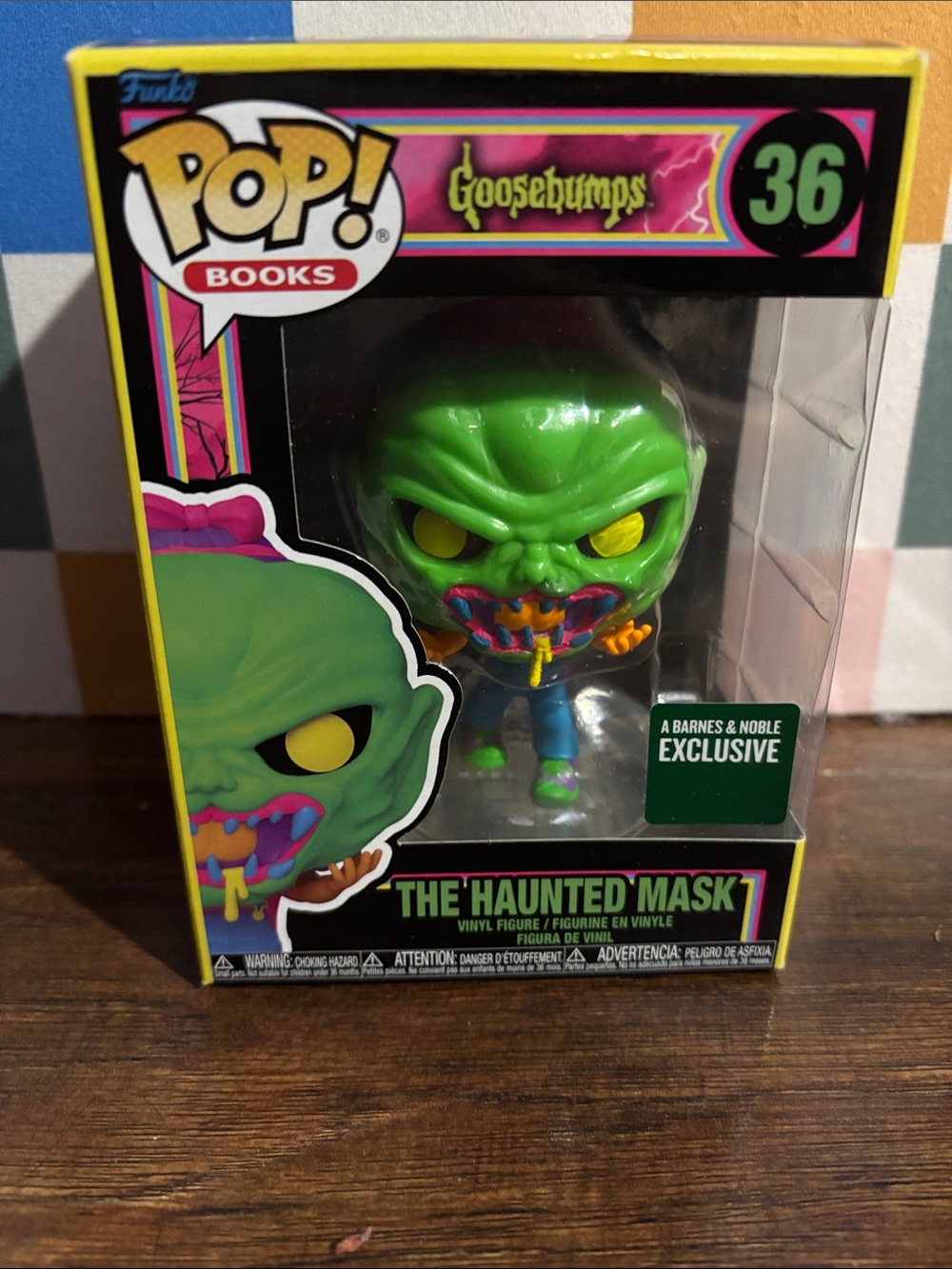 Funko Pop! Goosebumps The Haunted Mask BlackLight Vinyl Figure